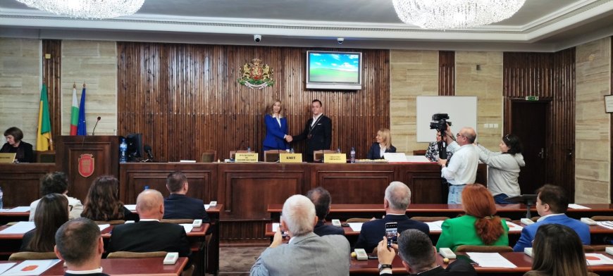 Кметът на Община Добрич Йордан Йорданов положи клетва за мандат 2023-2027 г.