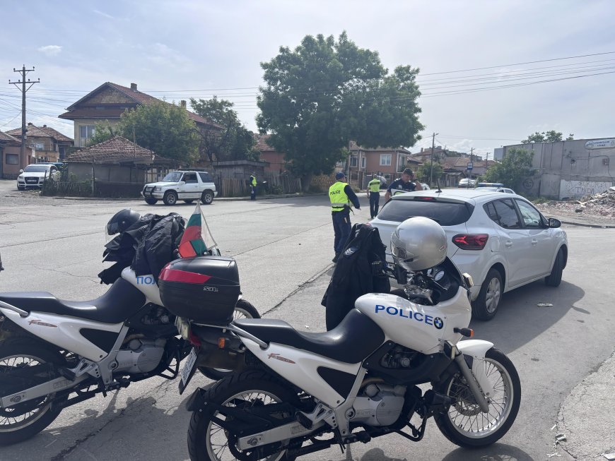 10 задържани  в Добрич при специализирана полицейска операция днес