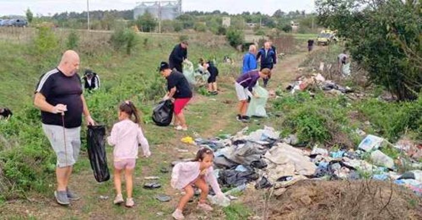 Близо 13 тона отпадъци събраха в Генерал Тошево