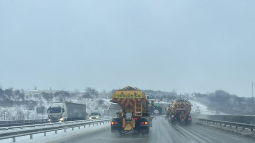 АПИ апелира: Тръгвайте на път само с подготвени за зимата автомобили