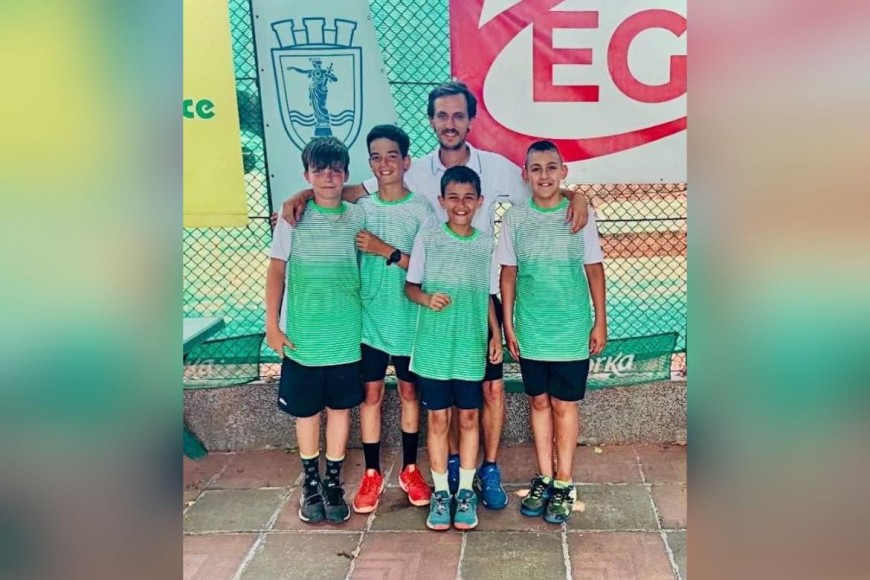 Тенис клуб "Изида" е на 5-то място в Държавното отборно първенство за момчета до 12 години